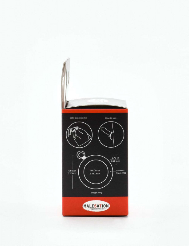 profil de la boite du cockring Metal-O Malesation en metal