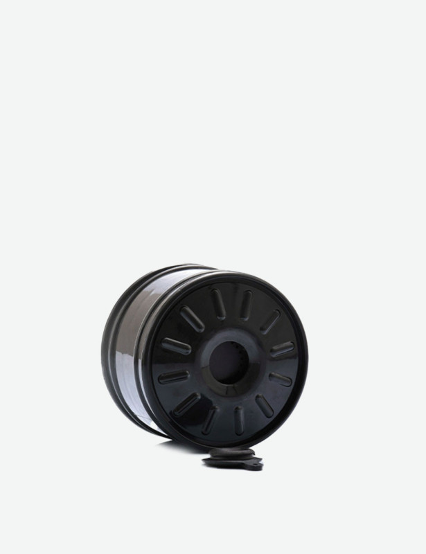 détails de la cartouche filtrante masque à gaz