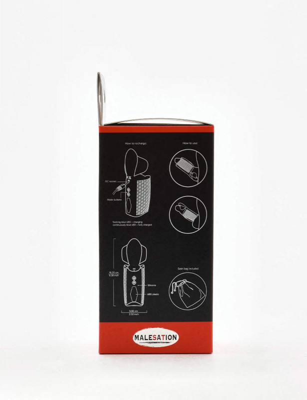 Boite profil masturbateur Malesation horny wings noir