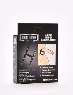 packaging Ballstretcher et Cockring en Cuir Cock Gear - Strict Leather