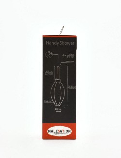 Packaging Poire pour Lavement Anal MALESATION Anal Douche