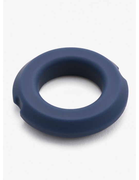Cockring avec anneau en acier Boners bleu