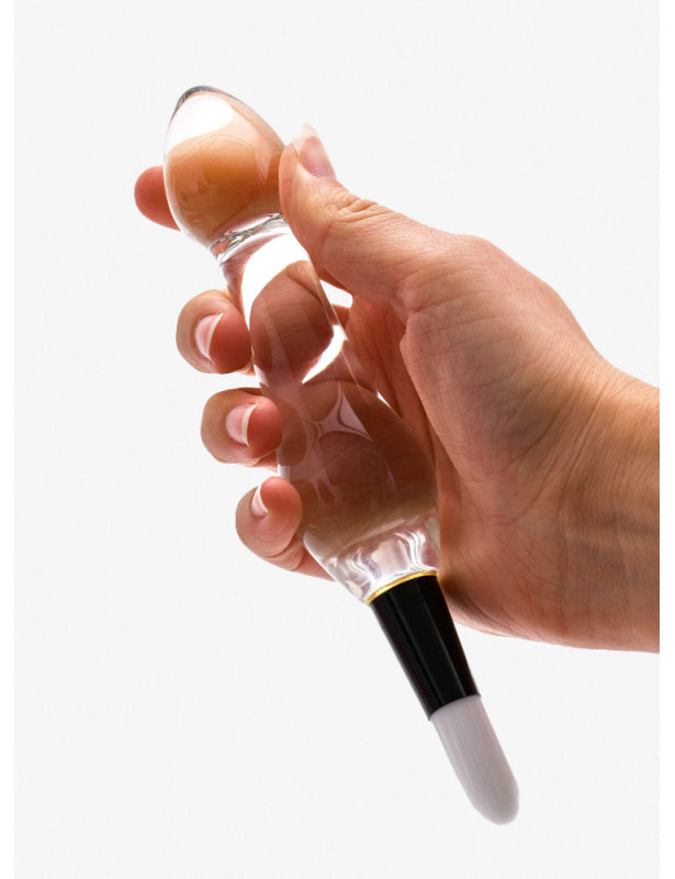 Taille du Gode en verre Premium GlassiX JoyRide Aria Set 24