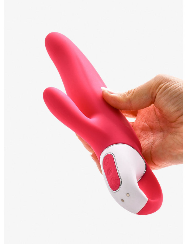 Aspect du Vibromasseur SATISFYER Vibes Mister Rabbit Pink