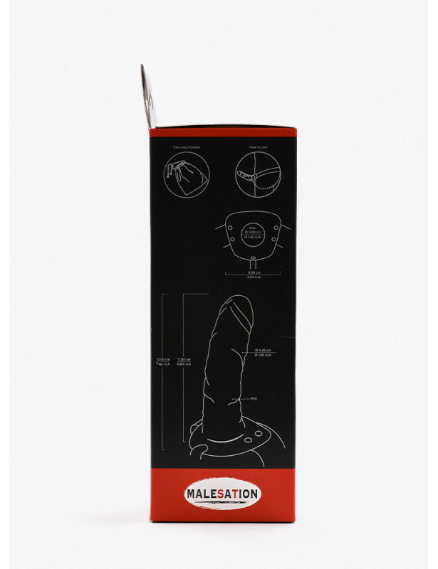 Gode ceinture Malesation Young Boyfriend packaging gauche