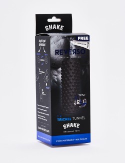 Masturbateur Trickel Tunnel - Shake - 15 cm - noir packaging