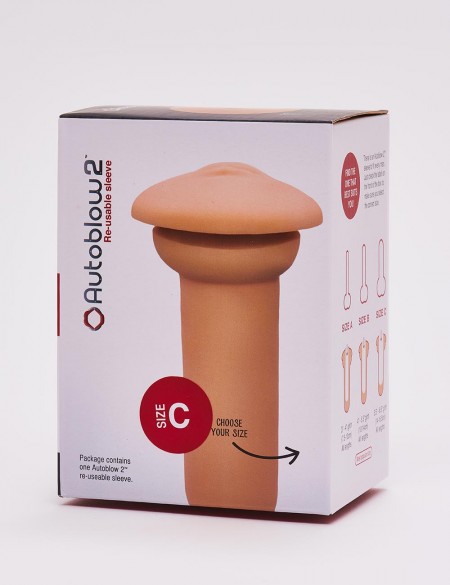 Gaine pour masturbateur Autoblow 2 plus XT - Taille C packaging