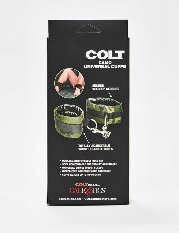 Menottes SM Colt Camo Universal Coton -  packaging dos