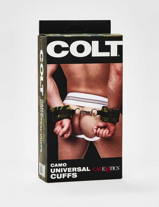 Menottes SM Colt Camo Universal Coton -  packaging