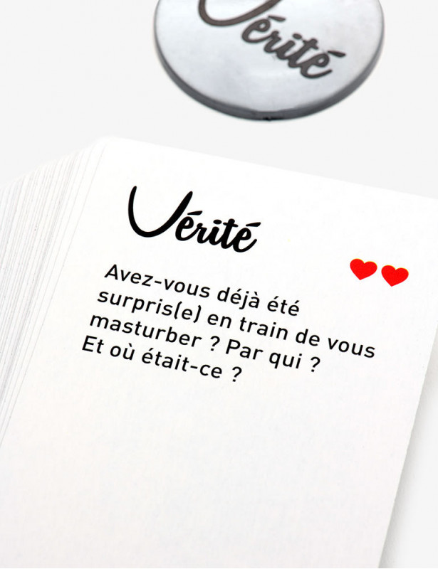 Exemple de vérité Jeu Action ou Vérité Érotic Party Edition