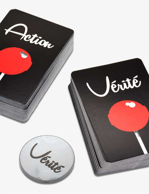 Jeu Action ou Vérité Érotic Party Edition cartes