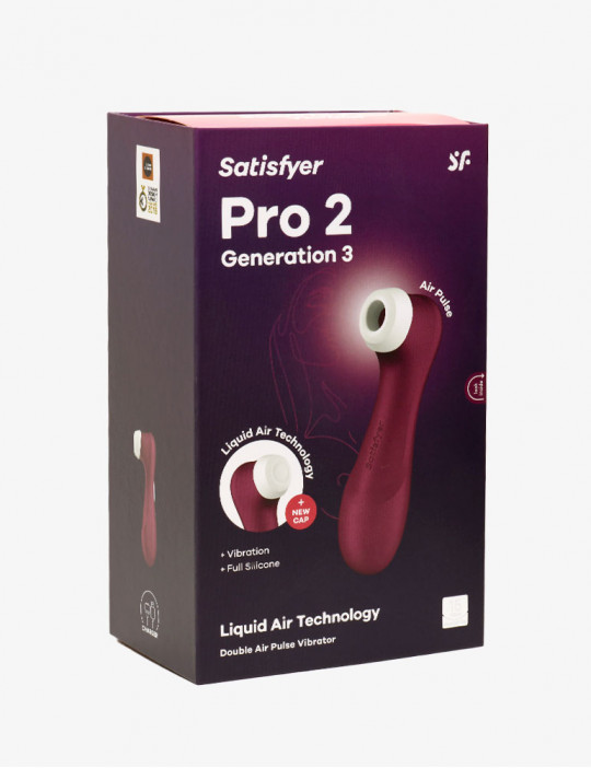 Packaging du Stimulateur Clitoris Satisfyer Pro 2 Generation 3