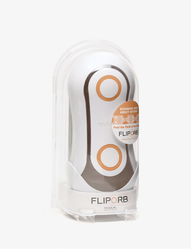 Packaging du Masturbateur Flip Orb Orange Crash Tenga