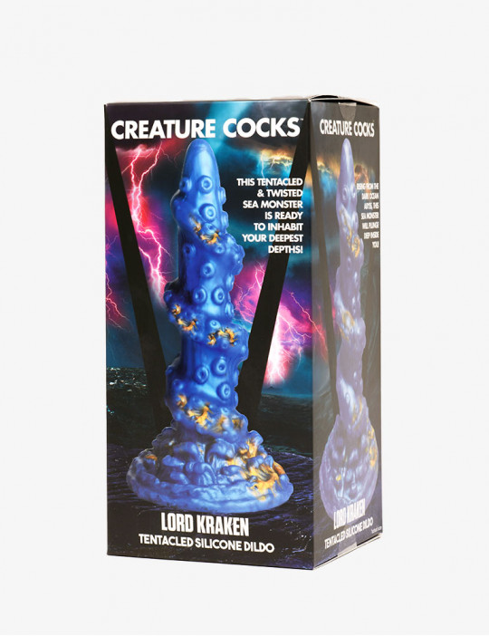 Packaging du Gode Créature Kraken de Creature Cocks
