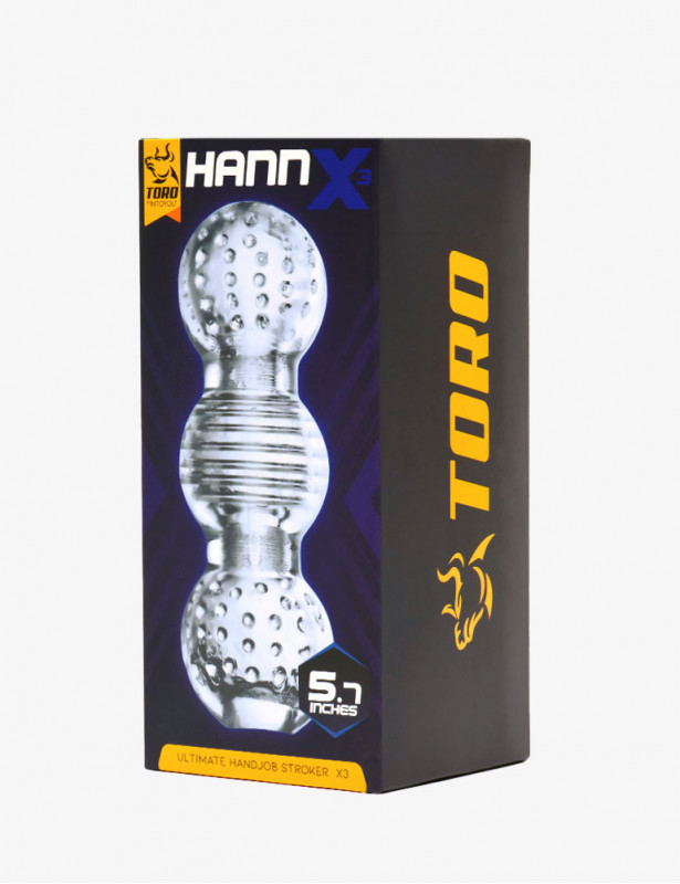 Packaging du Masturbateur TORO HannX3 Ultimate IntoYou