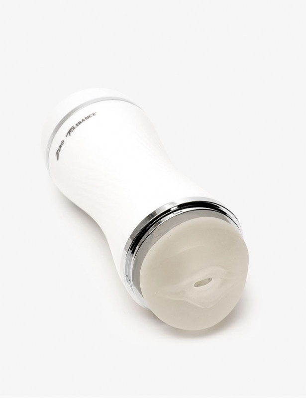 Détails du Masturbateur Double Dip Zero Tolerance Evolved blanc