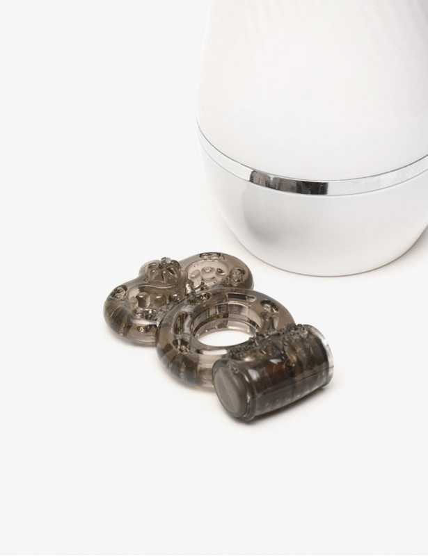 Cockring avec Masturbateur Double Dip Zero Tolerance Evolved