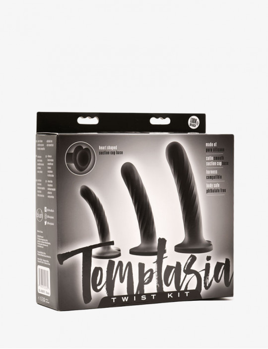 Packaging du Temptasia Twist Kit - Assortiment de 3 godemichets