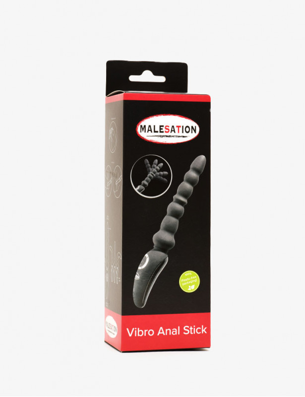 Packaging du Stimulateur Vibro Anal Stick Malesation