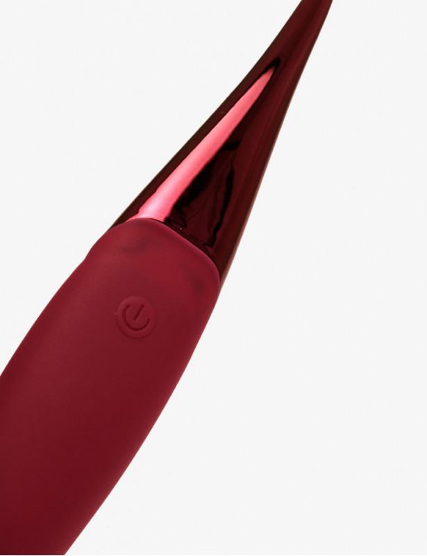 Boutons de commande du Vibrateur Senzi Rose foncé