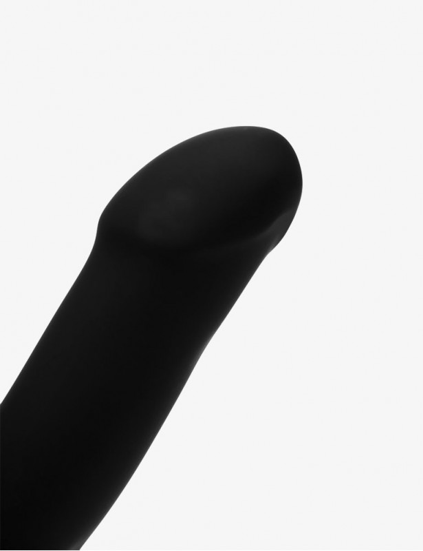 embout du Gode Phallique Noir Squeeze-It thermo-réactif