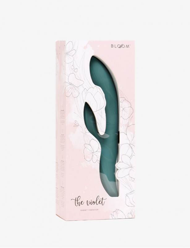 Boite du Vibromasseur Rabbit The Violet Bloom