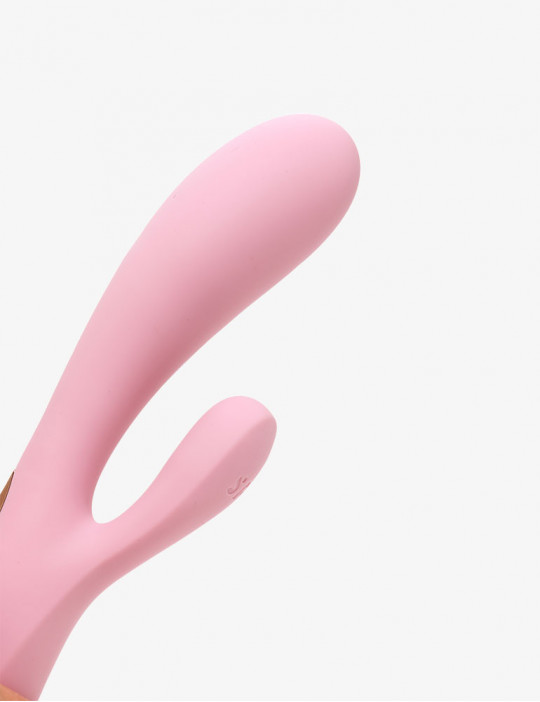 Tête du Vibromasseur rabbit Mono Flex Satisfyer rose