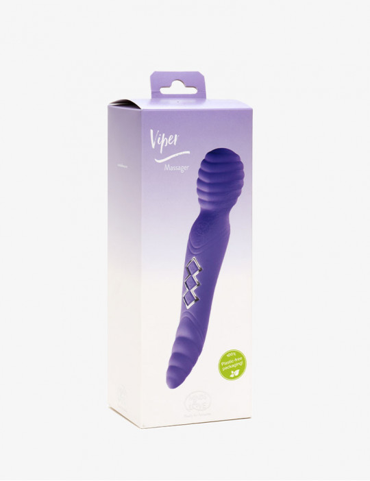 Packaging du Vibromasseur Viper Minds of Love lila