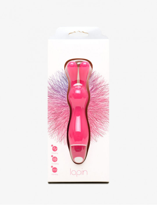 packaging du Vibromasseur Lapin Vibe Therapy SToys rose