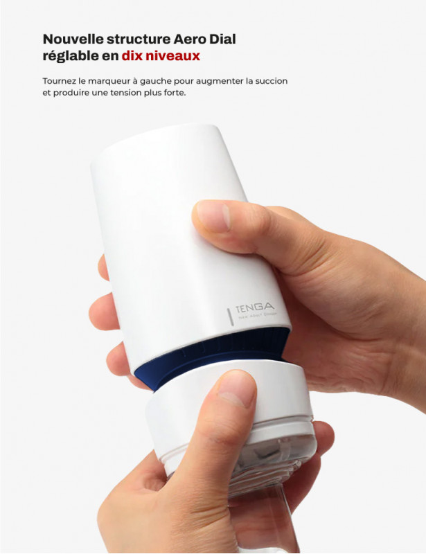Instructions du Masturbateur Tenga Aero Cobalt Ring