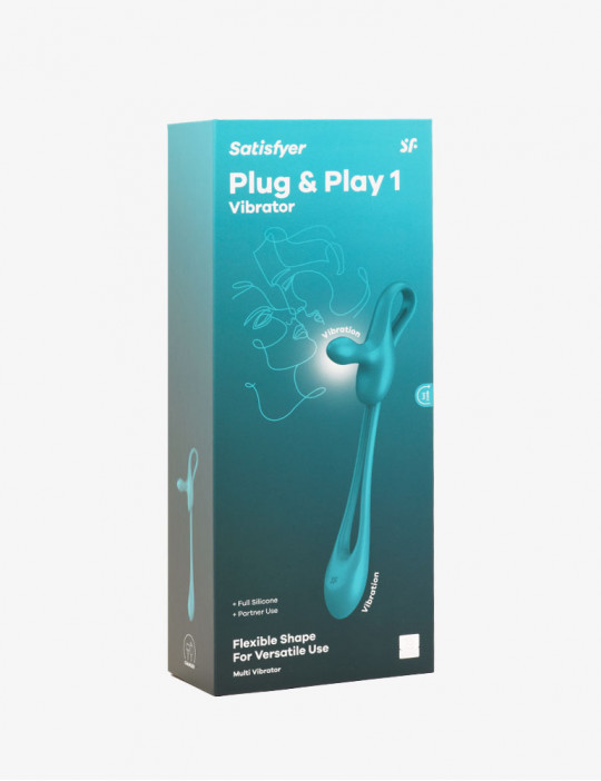 Packaging du Multi-vibromasseur Plug & Play 1 Satisfyer