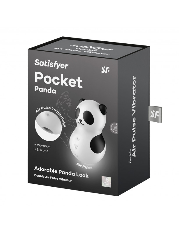 Boite packaging Stimulateur clitoridien vibrant - Pocket Panda Satisfyer