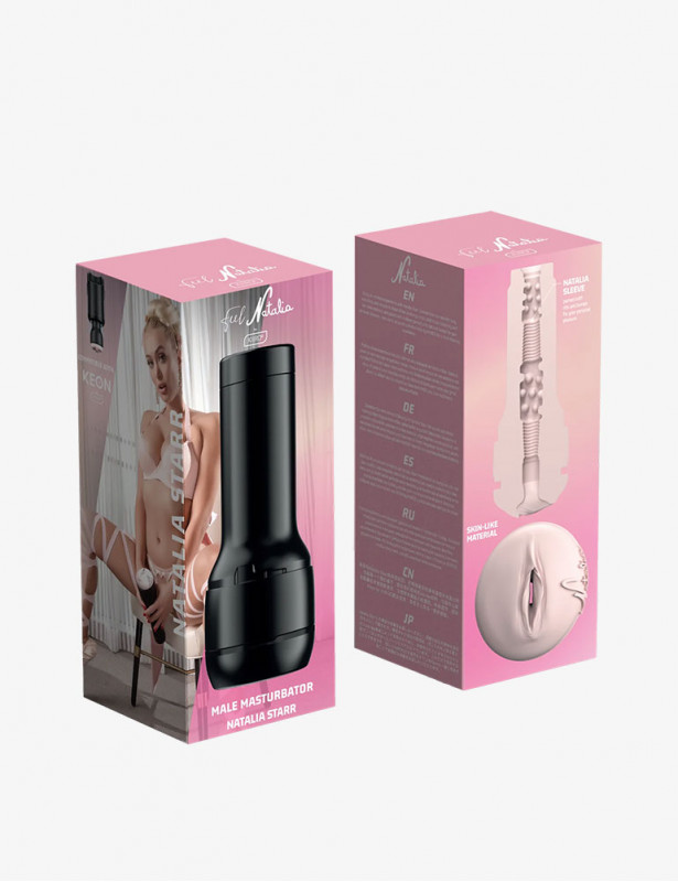 Masturbateur réaliste - Feel Natalia - KIIROO packaging de dos