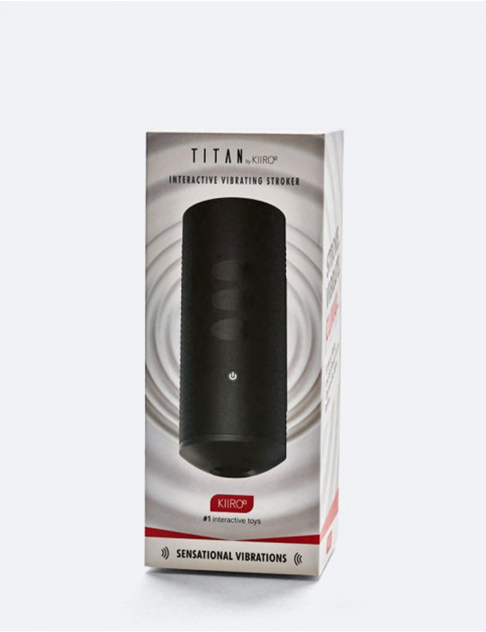 Masturbateur connecté KIIROO - TITAN MASTURBATOR packaging