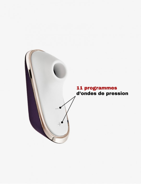 Satisfyer pro traveler Vibromasseur avec ses 11 programmes de pression