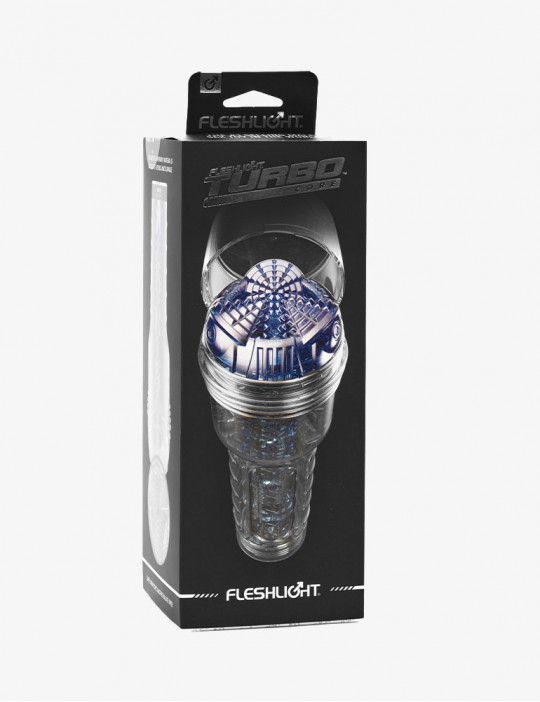 Gaine de Masturbation Fleshlight Turbo Core bleu