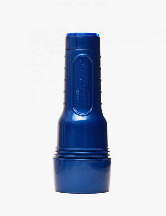 Visuel extérieur de la Gaine de Masturbation Fleshlight Boost Blast bleue