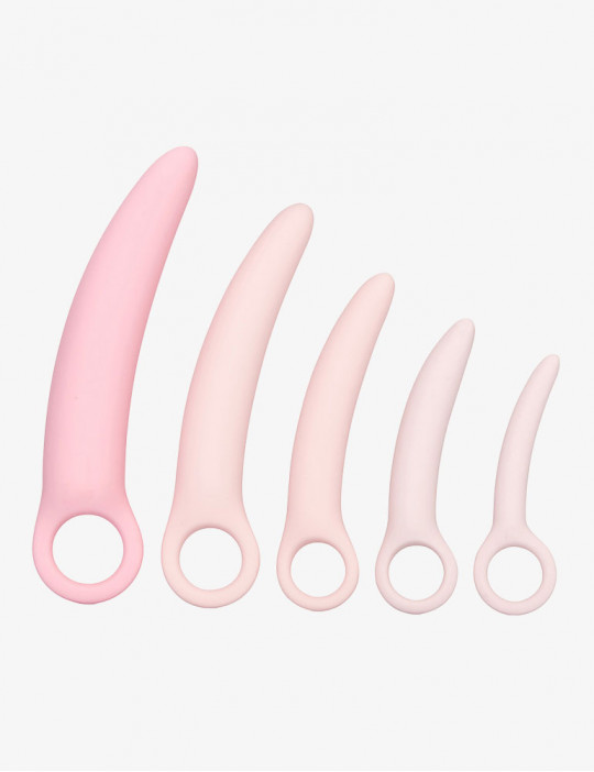 Kit de 5 dilatateurs Inspire en Silicone Calexotics roses