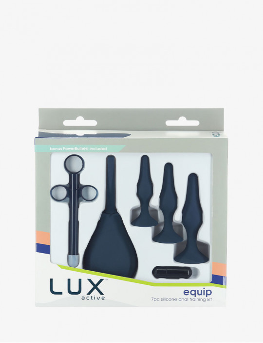 Packaging du Kit d'entrainement Anal Lux Active 7 pièces