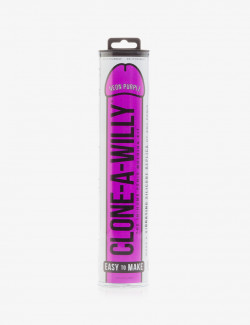 Kit de moulage pénis vibrant Neon Purple Clone a Willy