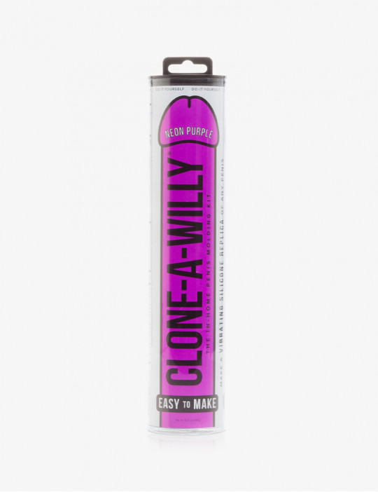 Kit de moulage pénis vibrant Neon Purple Clone a Willy