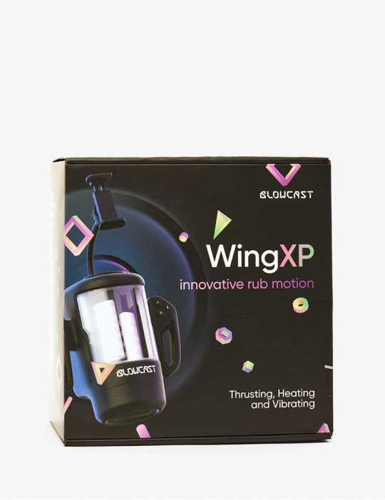 Packaging du Wing XP Masturbateur Automatique Blowcast noir