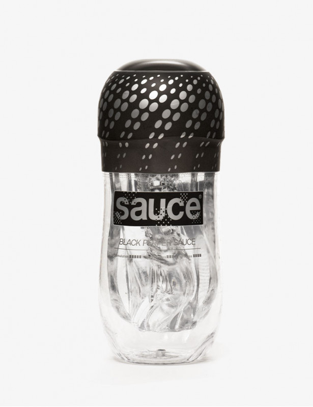 Masturbateur Black Pepper Sauce Coupe - Vue de face