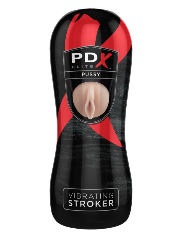 Masturbateur PDX Elite Vibrating Pussy Stroker