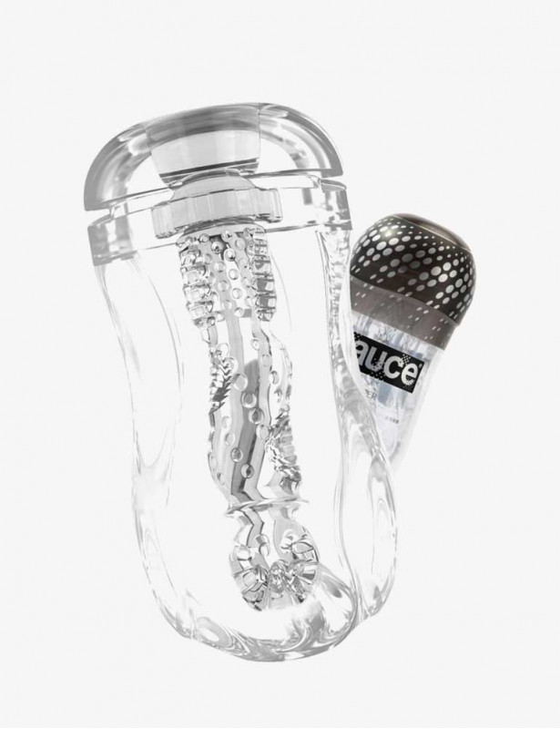 Masturbateur Black Pepper Sauce Coupe - Gros plan