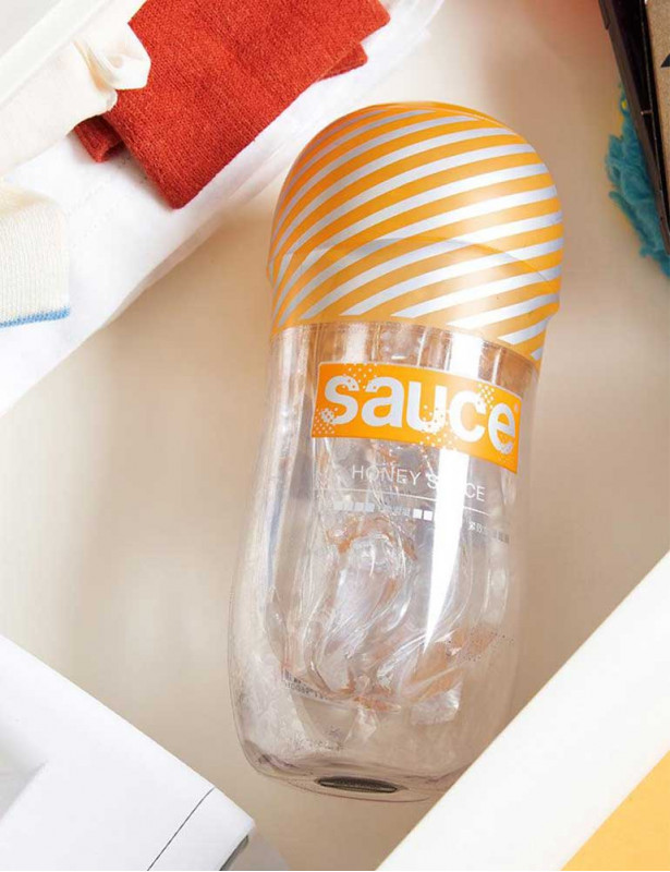 Masturbateur Honey Sauce Coupe - Vue de profile