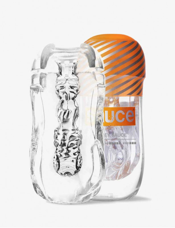 Masturbateur Honey Sauce Coupe - Vue de face