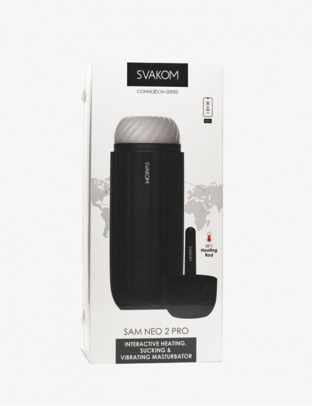Masturbateur Interactif Sam Neo 2 PRO Svakom Série Connexion - packaging