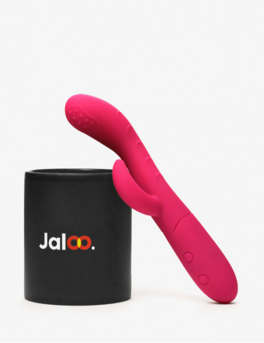Taille Vibromasseur rabbit texturé ondulé