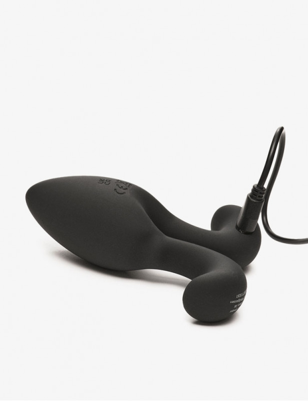 Plug anal vibrant avec télécommande rechargement USB